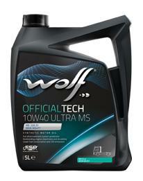 10W40 OFTECH ULTRA 5L, Масло моторное WOLF,
