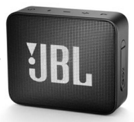 JBLGO2BLK, Беспроводная портативная колонка JBL Black,
Беспроводная портативная колонка JBLGO2BLK GO 2 - отличный выбор для тех, кто ведет активный образ жизни. Благодаря компактному размеру, девайс легко можно взять с собой на пикник или в поездку. Устройство без труда подключается к телефону через Bluetooth, и воспроизводит при этом музыку в высоком качестве. А наличие пассивных излучателей обеспечивают более насыщенное звучание низких частот.
Характеристики
Модель: GO 2 Black (JBLGO2BLK)
Производитель: JBL 
Тип: моно 
Суммарная мощность (Вт): 3 
Материал корпуса: пластик 
Питание: от батарей 
Микрофон: да 
Тип подключения: без провода 
Разъем для наушников: да 
Цвет: черный 
Линейный вход: да 
Интерфейсы: USB
Гарантия: 2 года
