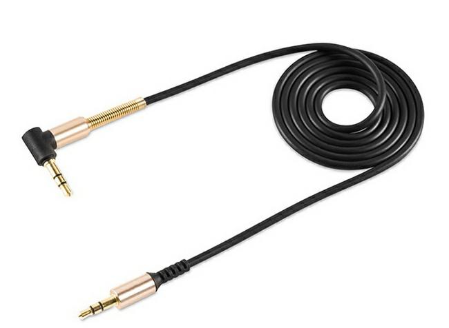 HLTACBLK, AUX кабель HELMET Audio Jack to Jack Cable Black 1м A024BK,
