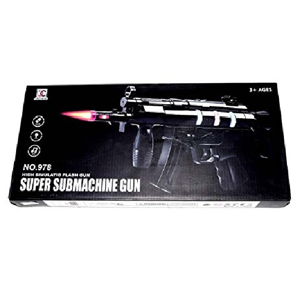 978, Автомат Super Submachine Gun (свет/звук),
Автомат Super Submachine Gun (свет/звук)
Возрастная Группа 3-6 лет
