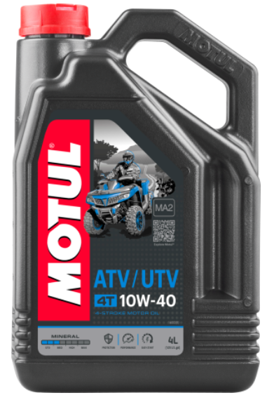 10W40 4T ATV-UTV 4L, Масло для квадроцикла (105879) Motul