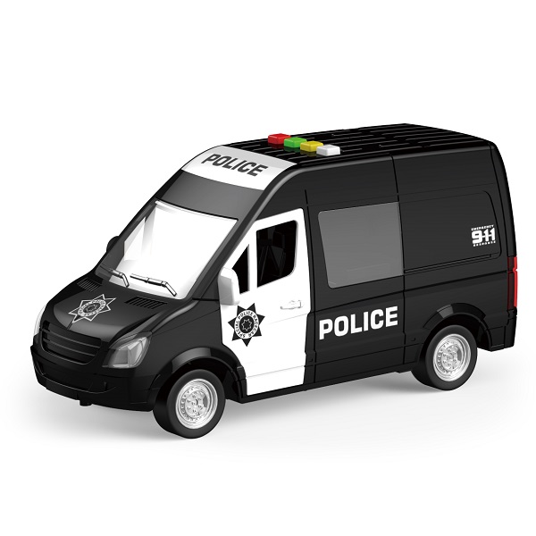 WY590C, Инерционная Полицейская Машина Фургон 1:16 (свет, звук)