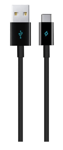 2DK12S, Зарядный кабель USB to Type-C 2.4A (1.2M), Black,
Зарядный кабель USB to Type-C 2.4A (1.2M), Black