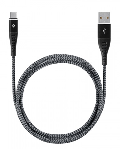 2DKX02CS, Зарядный кабель USB to Type-C Extreme 2.4A (1,5M), Black,
Зарядный кабель USB to Type-C Extreme 2.4A (1,5M), Black