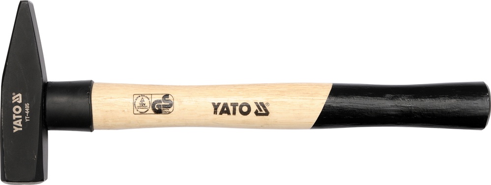 YT-4493, Молоток слесарный с деревянной ручкой 300гр