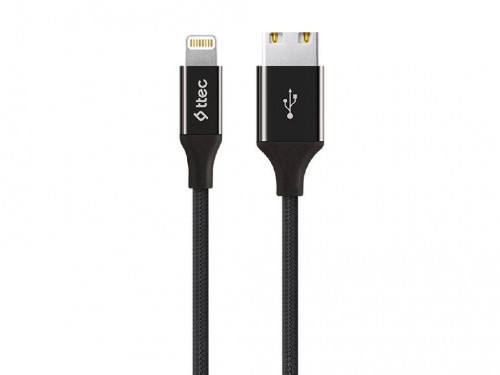 2DK19S, Зарядный кабель USB to Lightning 2.4A (2m) XL Alumi, Black,
Зарядный кабель USB to Lightning 2.4A (2m) XL Alumi, Black