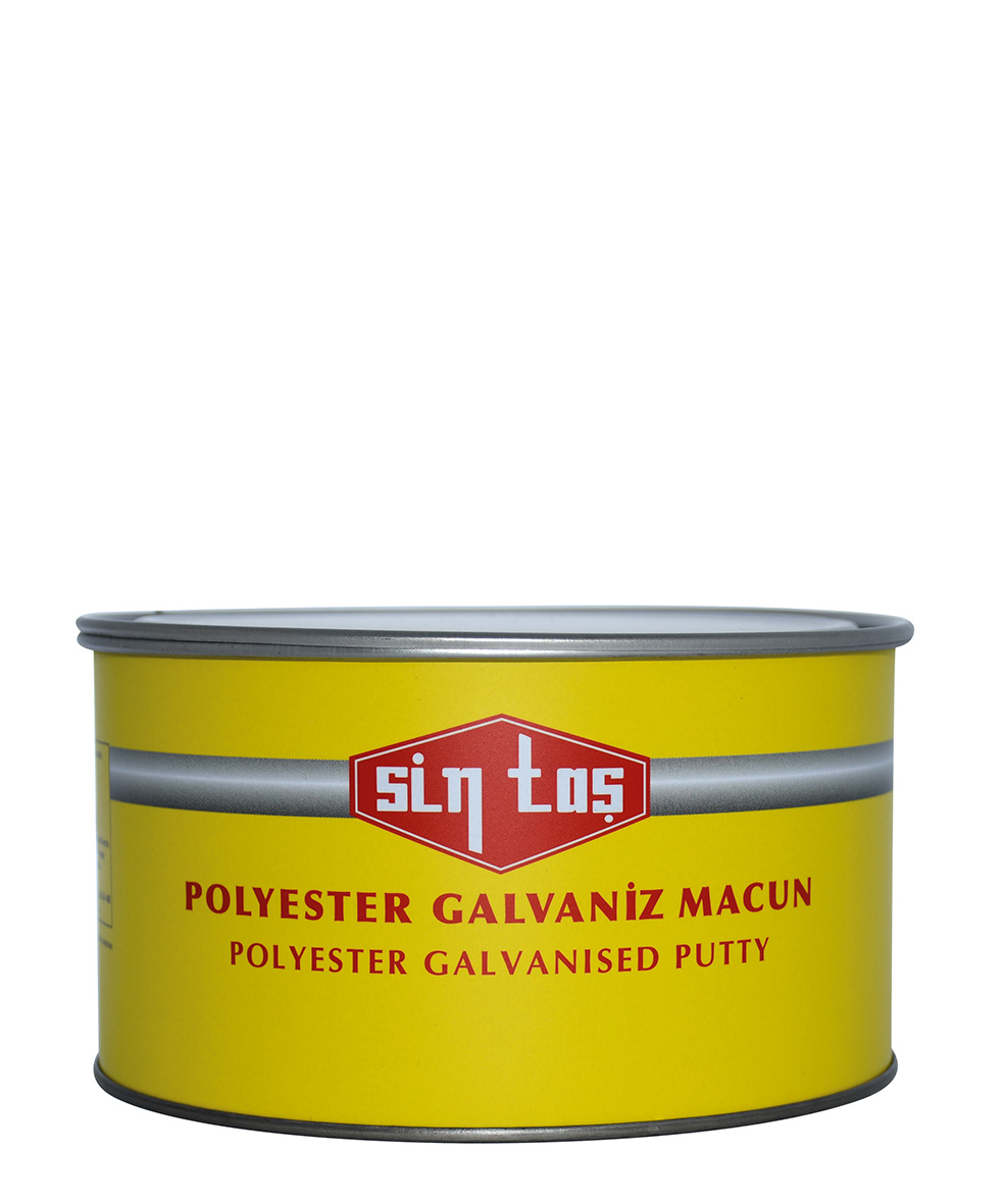 10-159-G-1800-6, Polyester Galvanise Putty Grey 1,8kg + intaritor
