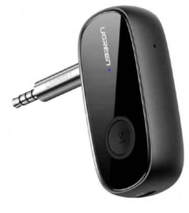 70303, Adaptor Bluetooth 5.0 Receiver Audio Adapter, Black