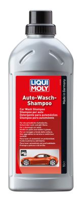 1545, Автомобильный шампунь Auto-Wasch-Shampoo 1л,
Автомобильный шампунь Auto-Wasch-Shampoo 1л
Предназначен для быстрой мойки автомобиля перед нанесением защитной полироли. Очищает лакокрасочные поверхности автомобиля благодаря содержанию высокоэффективных поверхностно активных моющих компонентов.
Свойства
Желтоватая жидкость с ароматом персика. При мойке автомобиля обеспечивает формирование плотной и достаточно обильной пены, которая обволакивает мельчайшие частицы загрязнений и «мягко» удаляет их, не оставляя ни малейшего следа на лакокрасочном покрытии.

- Защищает лаковую поверхность и придает блеск
- Биологически разлагаемый
- Безопасен для поликарбонатных стекол фар
- Обладает приятным фруктовым ароматом

Подходит для ручной мойки любых лакокрасочных покрытий, а также стекла, хромированных поверхностей, пластика и резины. Благодаря наличию поверхностно-активных веществ (ПАВ), превосходно очищает кузов от самых стойких загрязнений и дорожного налета. Придает лакокрасочным поверхностям легкий глянец. Биологически разлагаемый.
Применение
Перед употреблением встряхнуть. Развести шампунь в пропорции 30 мл шампуня (2 колпачка) на 10 л воды и равномерно нанести губкой на кузов автомобиля. Затем смыть струей воды и насухо вытереть автомобиль замшевым платком. Не применять при температуре ниже 5°С.
