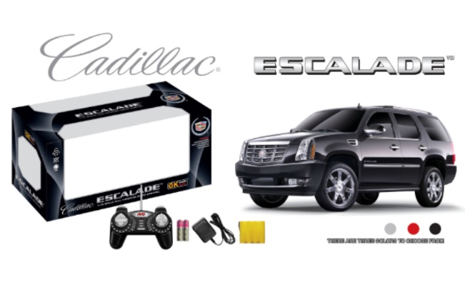 866-1602B, Машина 1:16 на пульте управления Cadillac Escalade с аккумулятором