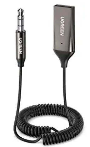 70601, Adaptor Aux la Bluetooth 5.0 USB 2.0-3.5mm cu microfon incorporat