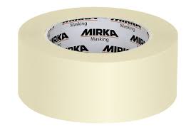 9191002401, 9191002401 Masking tape 100C 24mmx50m Lime White Line 36/pa